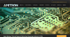 Desktop Screenshot of amitroncorp.com