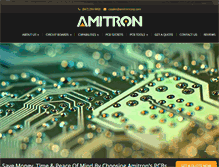 Tablet Screenshot of amitroncorp.com